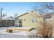 View of backyard with a shed and a deck at 1418 S New Jersey St, Indianapolis, IN 46225