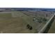Aerial view showing a farmhouse, barn, and expansive property at 1545 S Us 421, Zionsville, IN 46077