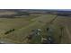 Aerial view of a house, barn, and large lot of land at 1545 S Us 421, Zionsville, IN 46077