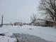 Ranch home, barn and snowy yard in rural setting at 1545 S Us 421, Zionsville, IN 46077