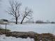 Open snowy farm field with barn in background at 1545 S Us 421, Zionsville, IN 46077