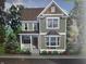 Two-story craftsman style home with front porch and landscaping at 1833 Luther St, Indianapolis, IN 46203