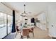 Modern kitchen with white cabinets, stainless steel appliances, and an island at 5230 Berkshire South Blvd, Greenwood, IN 46142