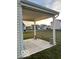 Covered patio perfect for outdoor relaxation at 6628 Heben Ct, Indianapolis, IN 46113