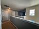 Upper hallway with gray walls and carpet flooring at 6628 Heben Ct, Indianapolis, IN 46113