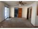 Spacious bedroom with walk-in closet and access to bathroom at 208 Winding Dr, Alexandria, IN 46001