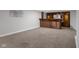 Finished basement with a custom-built bar at 2109 California St, Columbus, IN 47201