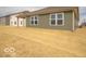 New construction home with large backyard and neutral siding at 3231 W Keepsake Ln, Monrovia, IN 46157