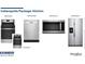 Indianapolis package features stainless steel oven, microwave, dishwasher, and refrigerator at 3231 W Keepsake Ln, Monrovia, IN 46157