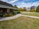 Covered picnic area next to a sand volleyball court with a walking path at 3231 W Keepsake Ln, Monrovia, IN 46157