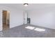 Spacious bedroom with grey carpet and an ensuite bathroom at 6752 W Buck Stone Dr, McCordsville, IN 46055