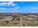 Aerial view of a luxurious community with houses and a pond at 8152 Cottonwood Dr, Martinsville, IN 46151