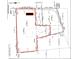 Detailed property map showcasing parcel dimensions and boundaries for land assessment at 8660 S Peoga Rd, Trafalgar, IN 46181