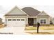 Proposed single-story home with two-car garage and neutral siding at 1578 Palmetto Way, Greenfield, IN 46140