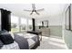 Bedroom with window seat and built-in desk at 18932 Seaforth Way, Westfield, IN 46074