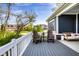 Outdoor living area featuring comfortable seating and scenic views at 20188 Hampton Park Dr, Westfield, IN 46074