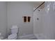 Simple bathroom with shower and toilet at 2450 Carrollton Ave, Indianapolis, IN 46205