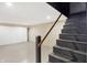 Basement stairs leading to additional storage area at 2934 S Irwin St, Indianapolis, IN 46203