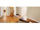 Hardwood floor bedroom with closet and window at 2934 S Irwin St, Indianapolis, IN 46203