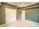 Bedroom featuring neutral carpet, fresh paint, recessed lighting, and closet at 4232 Bunting Ln, Columbus, IN 47203