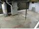Unfinished basement with water heater and HVAC unit at 4712 Caroline Ave, Indianapolis, IN 46205