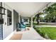 Inviting front porch featuring ample space, seating, and stylish decor at 4926 Crittenden Ave, Indianapolis, IN 46205