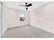 Bright bedroom with neutral walls and carpeting at 5870 Harbour Town Dr, Noblesville, IN 46062