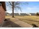 View of backyard and neighboring homes from patio at 710 Eagle Pkwy # 15, Brownsburg, IN 46112