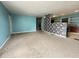 Spacious living room that connects with the kitchen area at 7903 Roseway Ct, Indianapolis, IN 46226