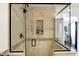 Large walk-in shower with built-in shelves at 820 Dayton Dr, Carmel, IN 46033