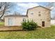 House with a deck and a spacious backyard at 8224 Barry Rd, Indianapolis, IN 46219