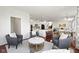 Open concept living room with kitchen and dining room at 11383 Sea Side Ct, Fishers, IN 46040