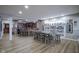 Finished basement boasts a bar, game tables, and ample seating at 16395 La Paloma Ct, Noblesville, IN 46060