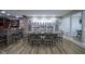 Basement features a dining table with seating for six at 16395 La Paloma Ct, Noblesville, IN 46060