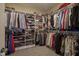Large walk-in closet with ample shelving and hanging space at 16395 La Paloma Ct, Noblesville, IN 46060