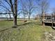 Large backyard with open space and deck at 3480 S Us Highway 31, Franklin, IN 46131