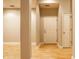 Light and bright entryway with hardwood floors at 450 E Ohio St # 106, Indianapolis, IN 46204