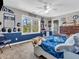 Youth bedroom with NY Yankees theme and built-in dresser at 740 S County Road 775 W, Coatesville, IN 46121