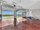 Spacious three-car garage with epoxy floor and open view at 740 S County Road 775 W, Coatesville, IN 46121