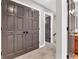 Hallway with two paneled doors and carpeted floors at 740 S County Road 775 W, Coatesville, IN 46121