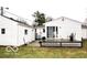 Spacious backyard with deck and shed at 120 Hoss Rd, Indianapolis, IN 46217