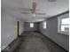 Spacious living room with grey walls and carpeted floors at 450 N Border St, Paragon, IN 46166