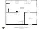 Unfinished basement with 29' x 23' layout and an additional 11' x 11' room at 5920 E Neitzel Rd, Mooresville, IN 46158