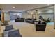 Finished basement featuring a games area, bar and staircase at 6012 Yellow Birch Ct, Avon, IN 46123