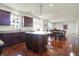 Kitchen view with wooden cabinets, granite countertops, and stainless steel appliances at 6115 Adler Ct, Whitestown, IN 46075