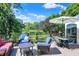Spacious deck overlooking a serene pond, perfect for outdoor relaxation at 635 Terrace Dr, Zionsville, IN 46077