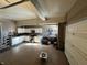 Garage with built-in cabinets and a kitchenette at 8836 Hornady Ct, Indianapolis, IN 46239