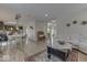 Open concept living room with hardwood floors and natural light at 10402 Shakamak Way, Indianapolis, IN 46239