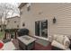 Relaxing outdoor patio with comfortable seating, perfect for entertaining and enjoying the backyard at 10402 Shakamak Way, Indianapolis, IN 46239