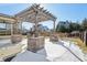 View of pergola in backyard at 14928 Declaration Dr, Westfield, IN 46074